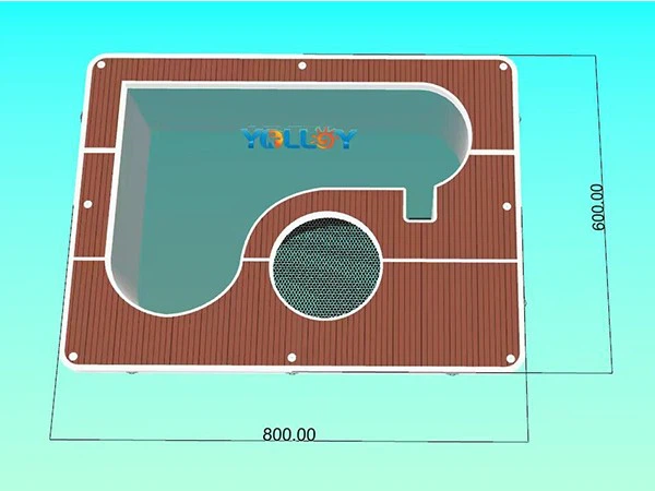 Swimming Inflatable Pool Dock Platform