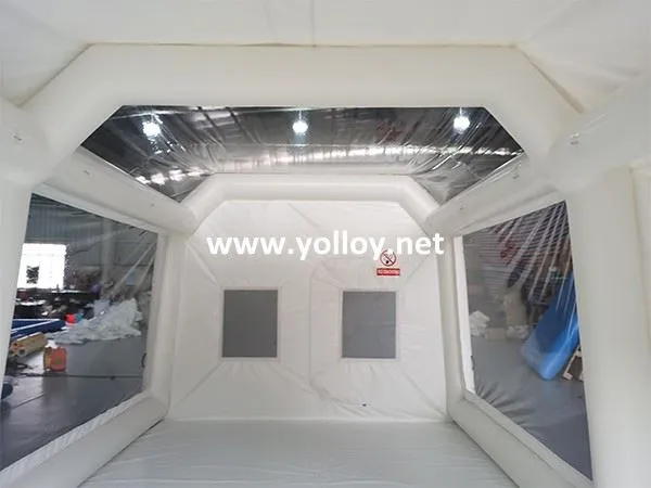 Movable Inflatable Ventilated Spray Painting Booth