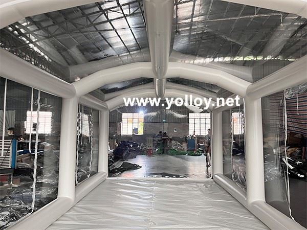 Clear Inflatable Car Cover Garage Tent