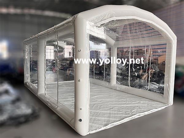 Clear Inflatable Car Cover Garage Tent