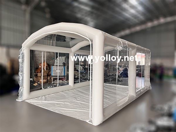 Clear Inflatable Car Cover Garage Tent